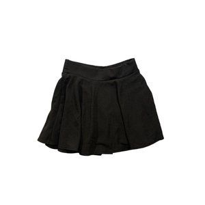 Medium DJT Women's Black Pleated Casual Skater Skirt with Under Shorts New